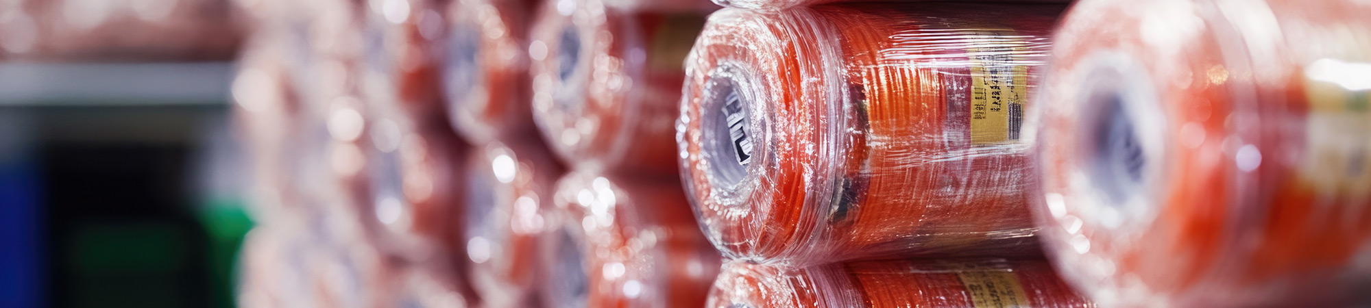 Schrumpffolien-Rollen aus LLDPE im Lager